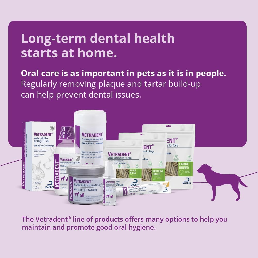 Vetradent® Veggie Dental Chews for Medium Dogs