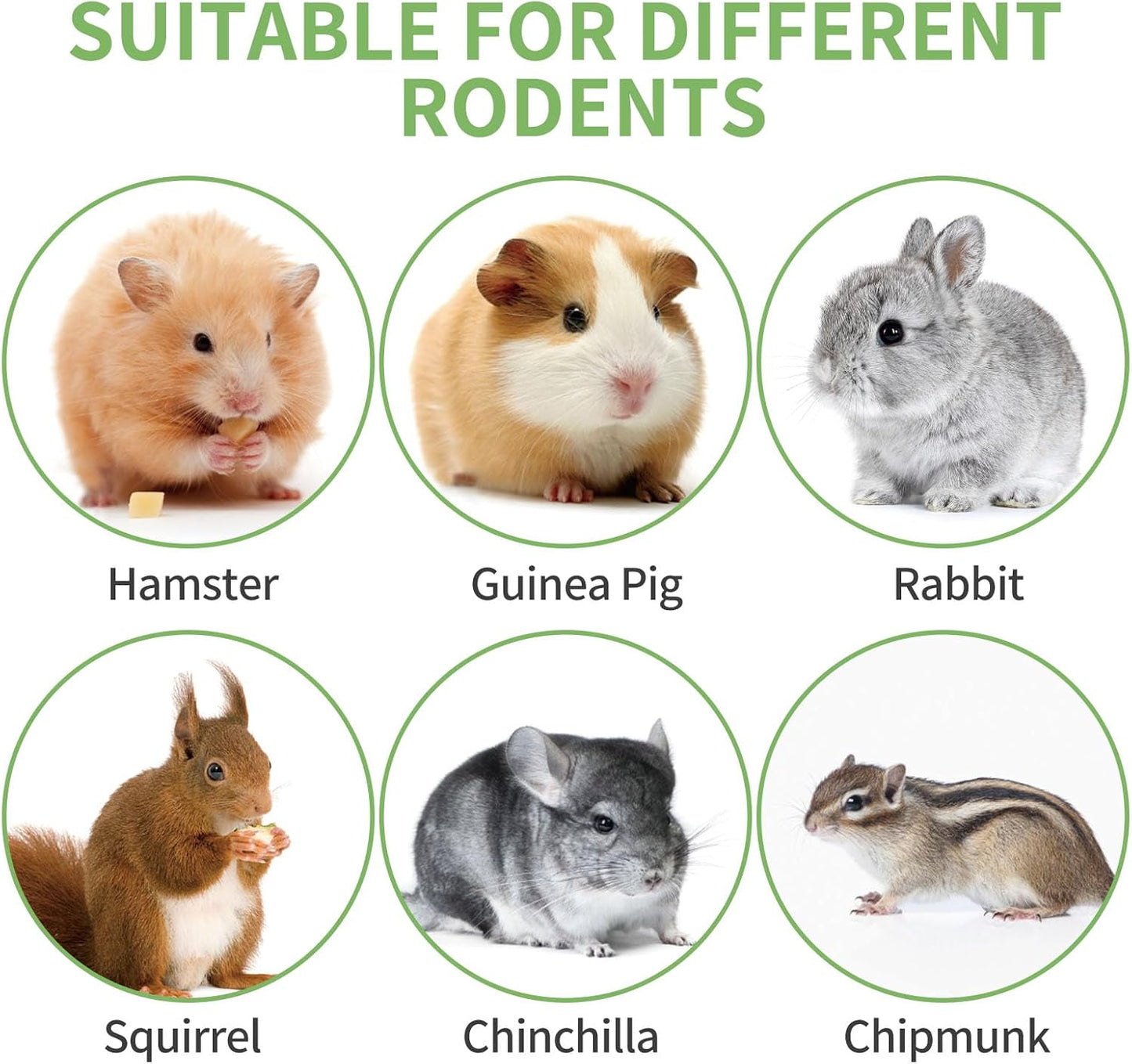 330g Natural Apple Sticks Rabbit Chew Toys, Bunny Teething Toys, Easy to Store in Jar, Ideal for Rabbit, Guinea Pig, Hamster, Chinchilla, Chipmunks, Squirrels, Gerbils and other Small Animals