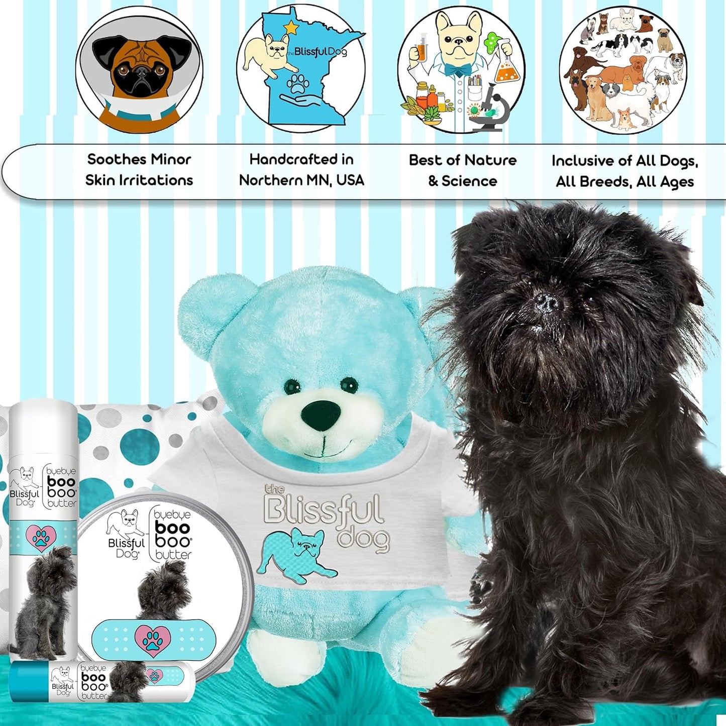 The Blissful Dog Affenpinscher Boo Butter, 4 oz