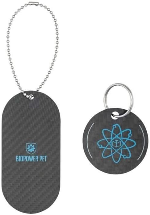 BioPower Natural Fly & Tick Repellent for Horses - Horse Shield and Stall Tags with 1-Year Bioresonance Protection – Chemical-Free, Waterproof Carbon Tag Clips to Halter – Holistic & Safe Pest Defense