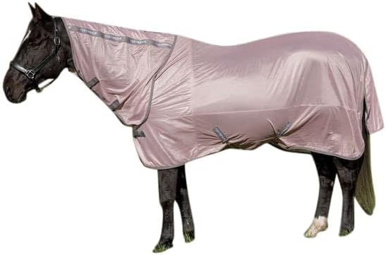 TuffRider Comfy Mesh Combo Neck Fly Sheet - Adobe Rose - 78