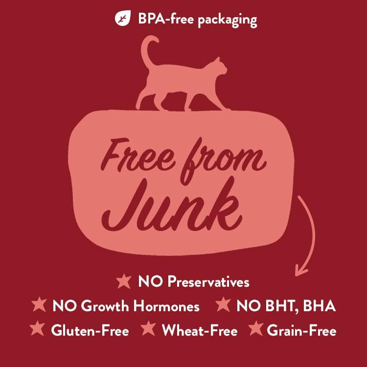 Human-Grade Mixed Variety Pack Wet Cat Food Pouch Boots' Salmon N' Pumpkin - Moist, Soft Cat Food Mixer, Topper, and Rotational Meal by Portland Pet Food Company -12 Pack