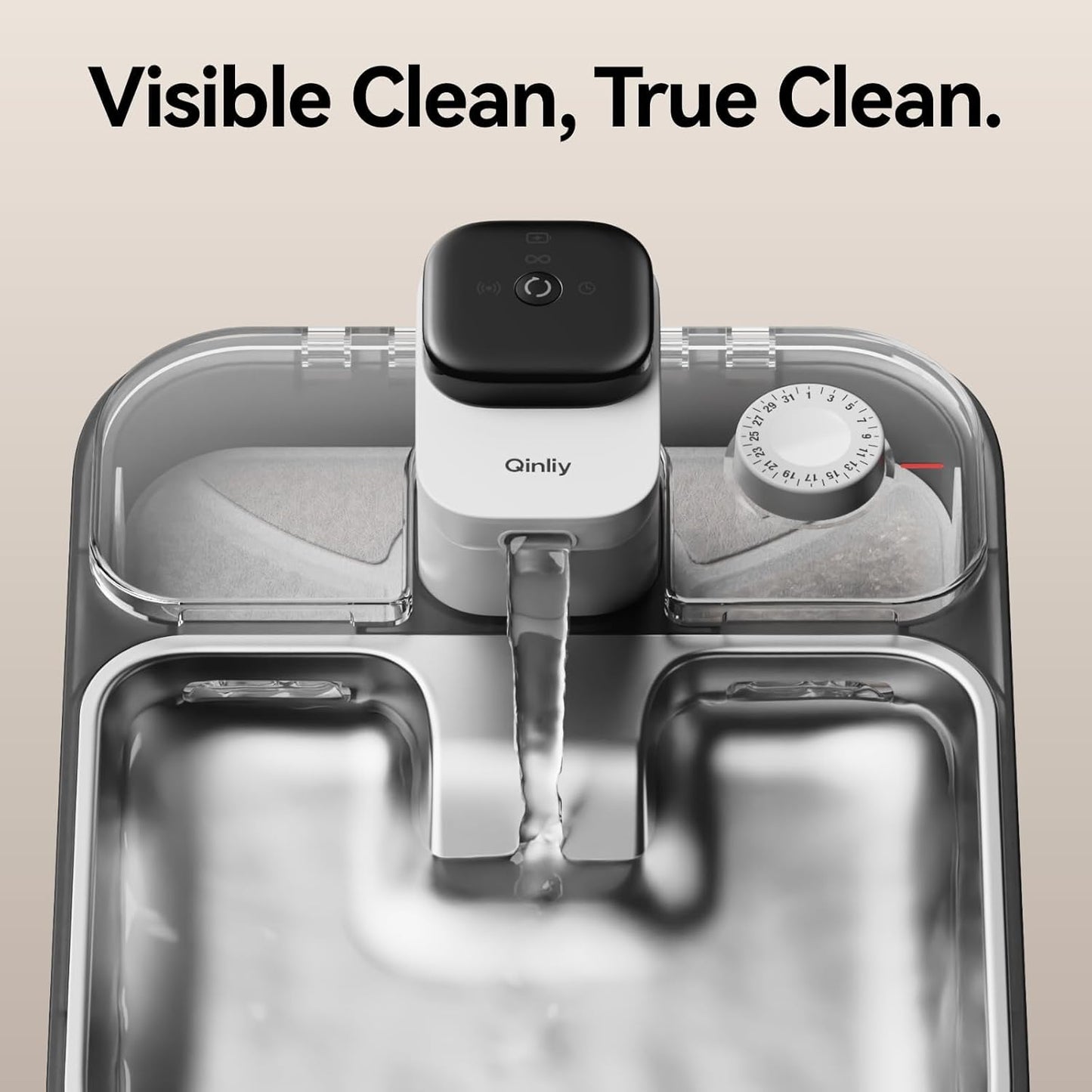 Stainless Steel Cat Water Fountain Wireless for Cats Indoor, 3.6L/123oz Automatic Metal Dog Water Dispenser,Cordless Battery Operated Pet Drinking Fountain,Rechargeable Waterer with Motion Sensor