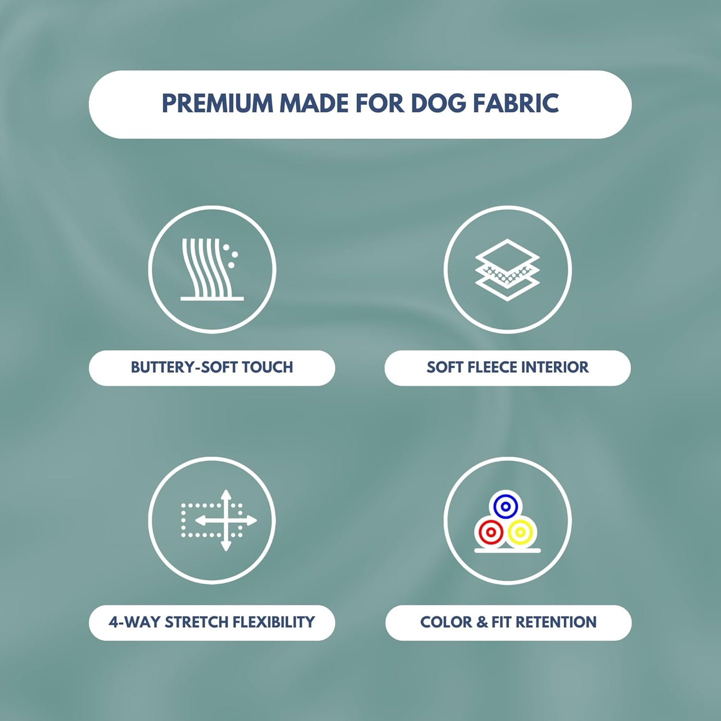 Spark Paws Dog Hoodie – Premium Dog Sweater for Small, Medium, and Large Dogs | Warm Outfits for French Bulldogs, Pitbull, Puppy, Winter Jacket Alternative - Teal - 3XL