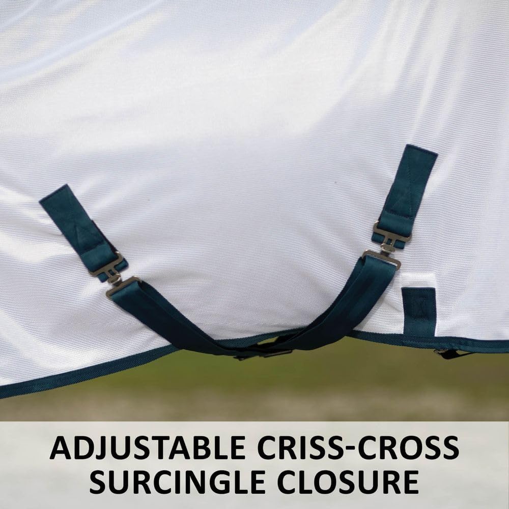 Schneiders Soft Interlock Mesh II Horse Fly Sheets | Superior UV & Insect Protection | Versatile Euro Fit Option | Reflective Safety Design