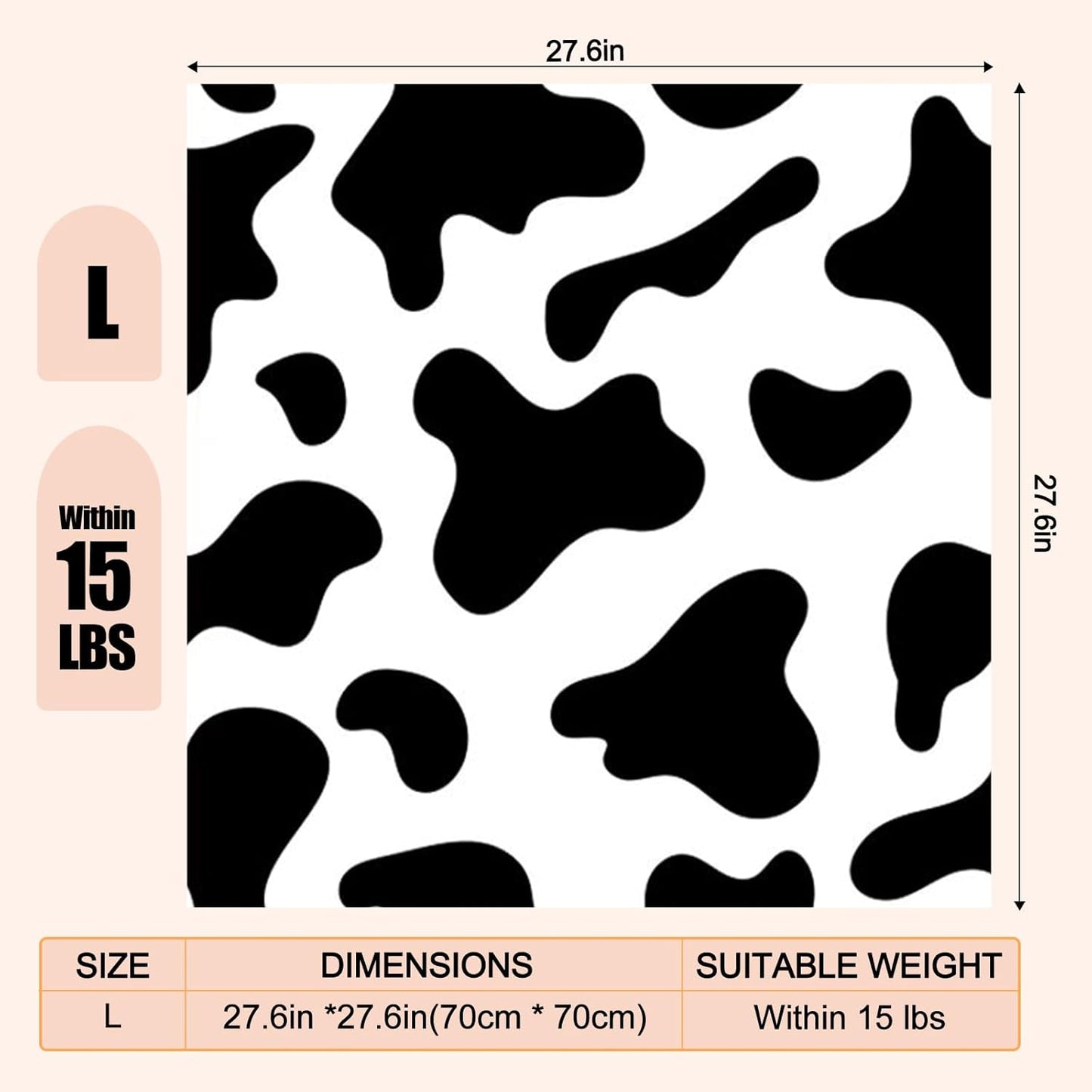 27.6" Cat Grooming Wrap Cat Wrap for Cutting Nails Cat Restraint for Nail Clipping Cat Swaddle Wrap Cat Burrito Wrap L(Within 15lbs) Anti-Scratch Anti-Escape Multifunctional Pet Tool