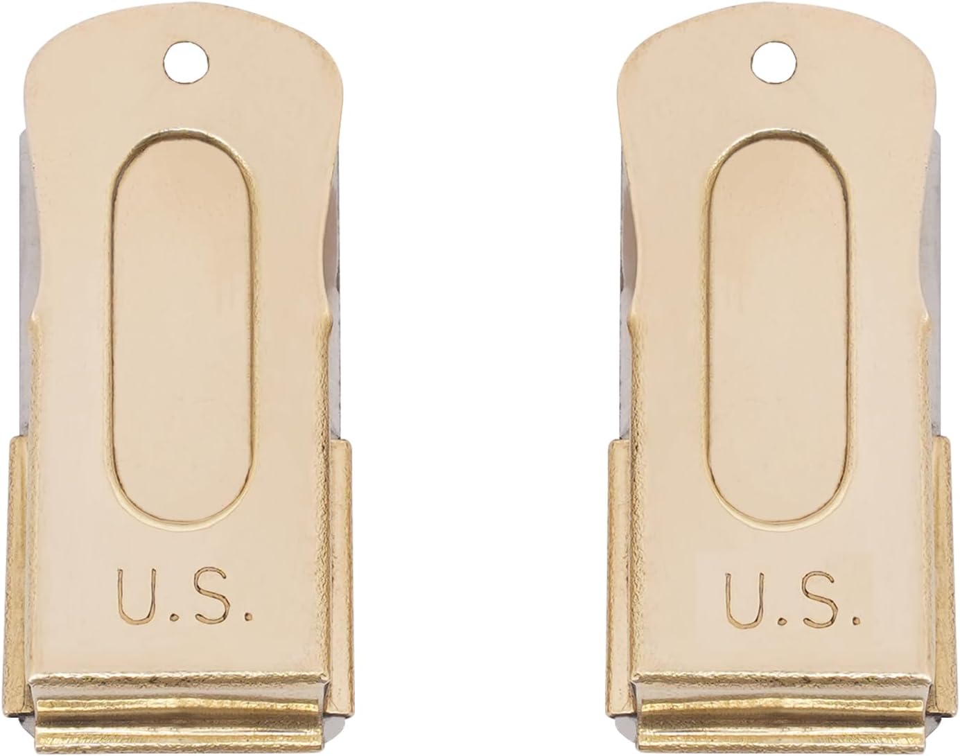 Lord of Battles Pack of 2 U.S. D-Day Paratrooper Brass Cricket Clicker – Historical Reenactment Signal Device – Military Replica with Authentic Click Sound