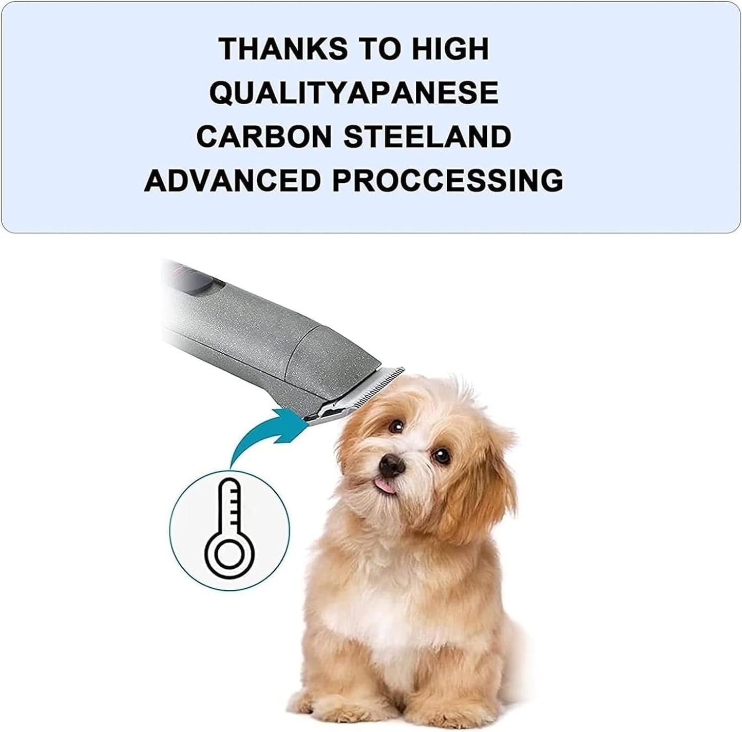 Wide Blades for Dog Grooming Blades Compatible with Andis,Oster A5,Wahl km10 Dog Clippers Stainless Steel Blades Blades for Animal Dog,Cat,Horse, (#30W(0.5mm))