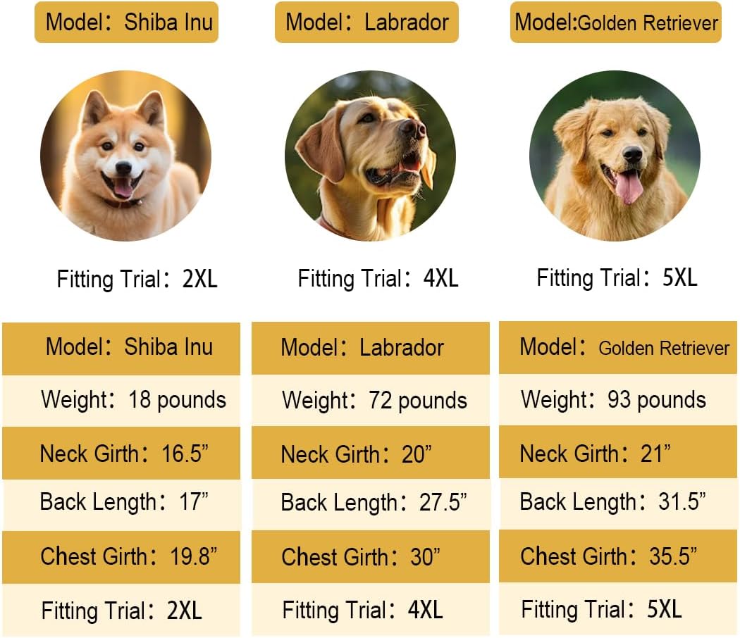 Dog Pyjamas PJS Sweater Clothing and Home Clothing Suitable for Medium to Large Breeds of Dogs, Dog Neutering Suits, Extra-Large Stretch Fabric, Four-Legged Clothe (Thickened Coffee, 4XL)