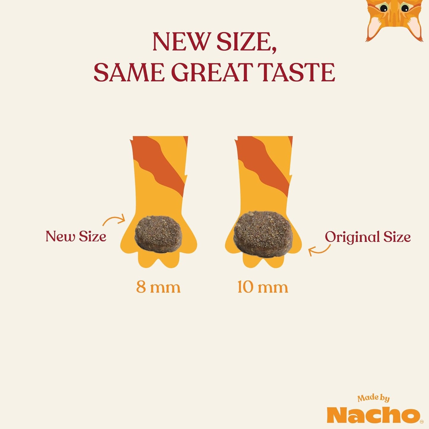 Made by Nacho Dry Cat Kibble 10lb Bag, High Protein Premium Cat Food with Freeze-Dried Pieces, Cage-Free Chicken, Duck & Quail, Limited Ingredients, Single Bag