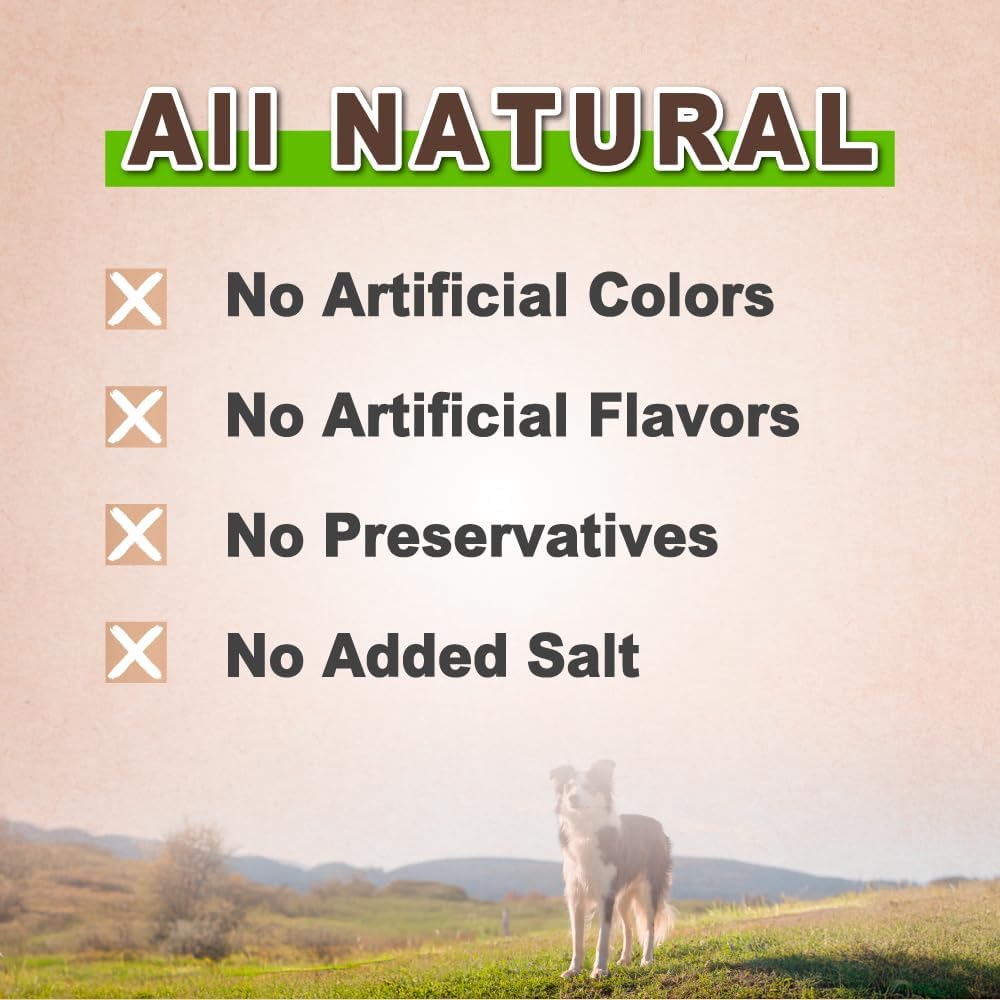 Afreschi Natural Turkey Tendon Pretzel (M) Pack of 2, Dog Treats for Signature Series, All Natural Human Grade Dog Chew, USA-Sourced Turkey Tendon, Hypoallergenic, Rawhide Alternative