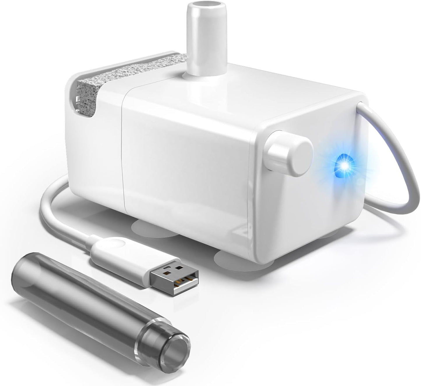 Dog Water Fountain for Large Dogs, 9L/2.4Gal Stainless Steel Dog Fountain with Water Level Window & Filtration, Automatic Pet Water Bowl Dispenser Indoor, for All Dogs and Multi-Pet (Pump)