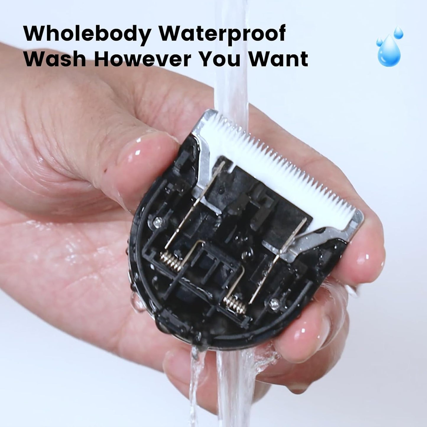 Detachable Replacement Blades for Horse Grooming Clippers, Pet Hair Shaver with Widen Ceramic Blades for Dogs, Cats, Sheep, Other Animals