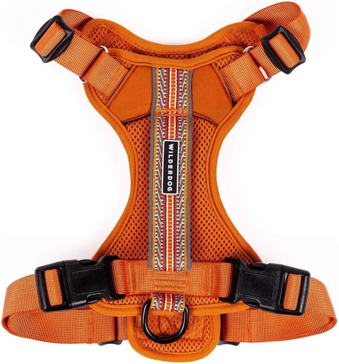 Wilderdog Lightweight Dog Harness with Reflective Straps - Medium - Sienna