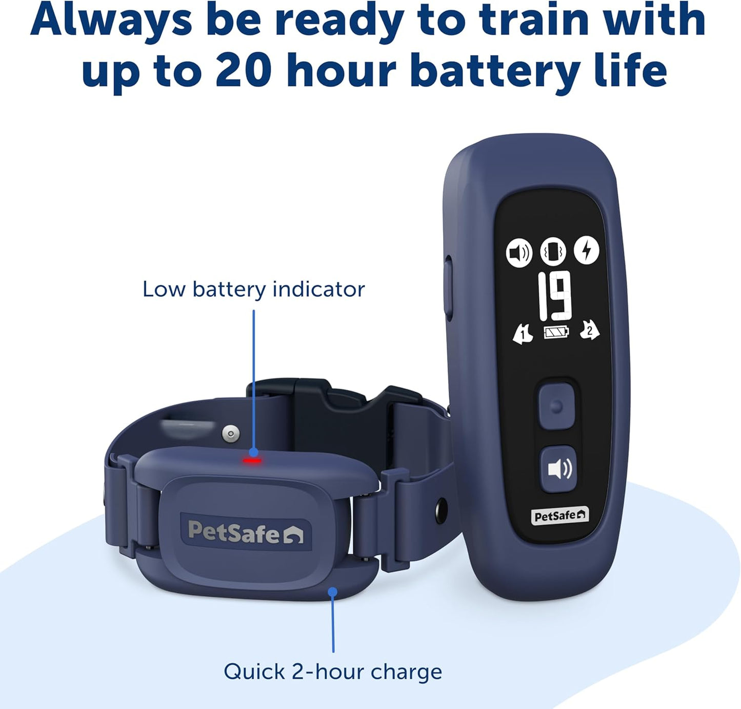 PetSafe Pro Dog Trainer with Remote – Waterproof Training Collar – 1000 ft Range – Tone, Vibration and 19 Levels of Static - Add-A-Dog Compatible – Sleek Remote Training Collar