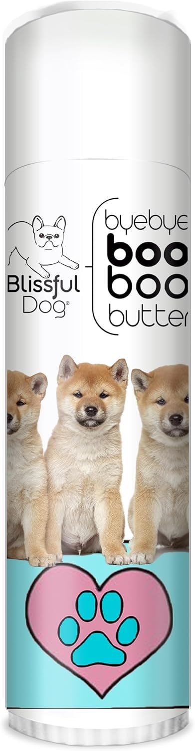 The Blissful Dog .50 oz Tube Shiba Inu Booboo Butter