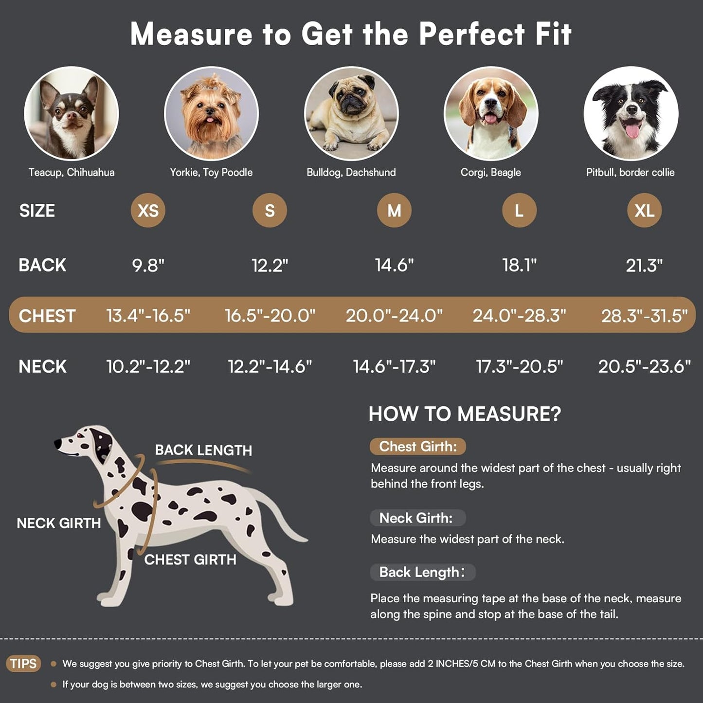 Queenmore Warm Dog Coat, Cold Weather Puffer Jacket with Ultra Thick Plush Lining and Storage Pockets (Red, X-Large)