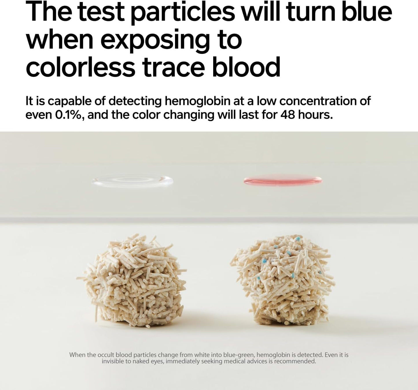 pidan Tofu Cat Litter with Occult Blood Test,Clumping,Flushable,Ultra Absorbent and Fast Drying, 100% Natural Ingredients Litter,Solubility in Water,Really Dust-Free,Less Scattering (5.3lb×2bags)