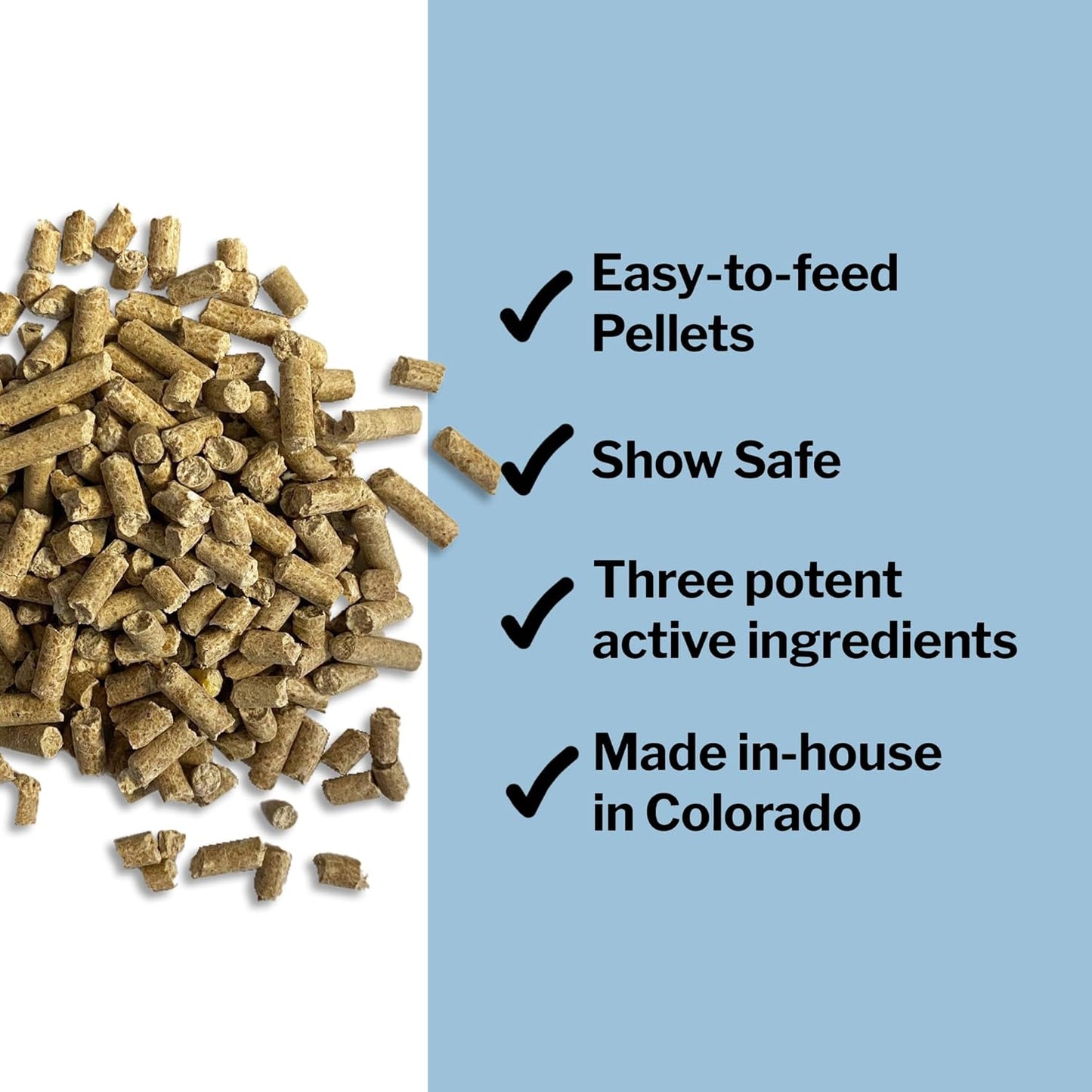 Formula 707 Calming Equine Supplement, Daily Fresh Packs – Anxiety Relief and Enhanced Focus for Horses – L-Tryptophan, Thiamine & Magnesium