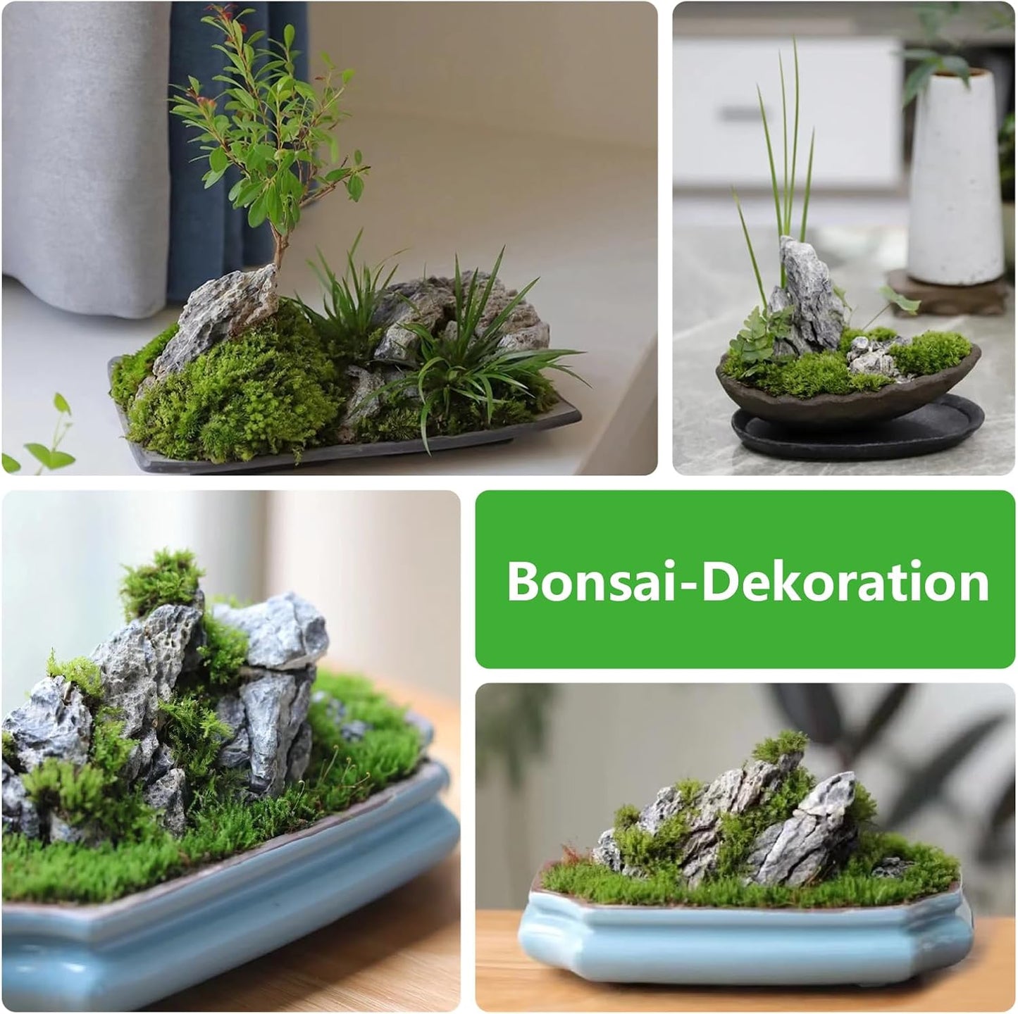 KINGRUI Aquarium Rocks Seiryu Rock Stone 44lb Dragon Stone for Aquarium Landscaping Models Fish Tank Decoration Reptile and Amphibian enclosures 3 to 9 inch