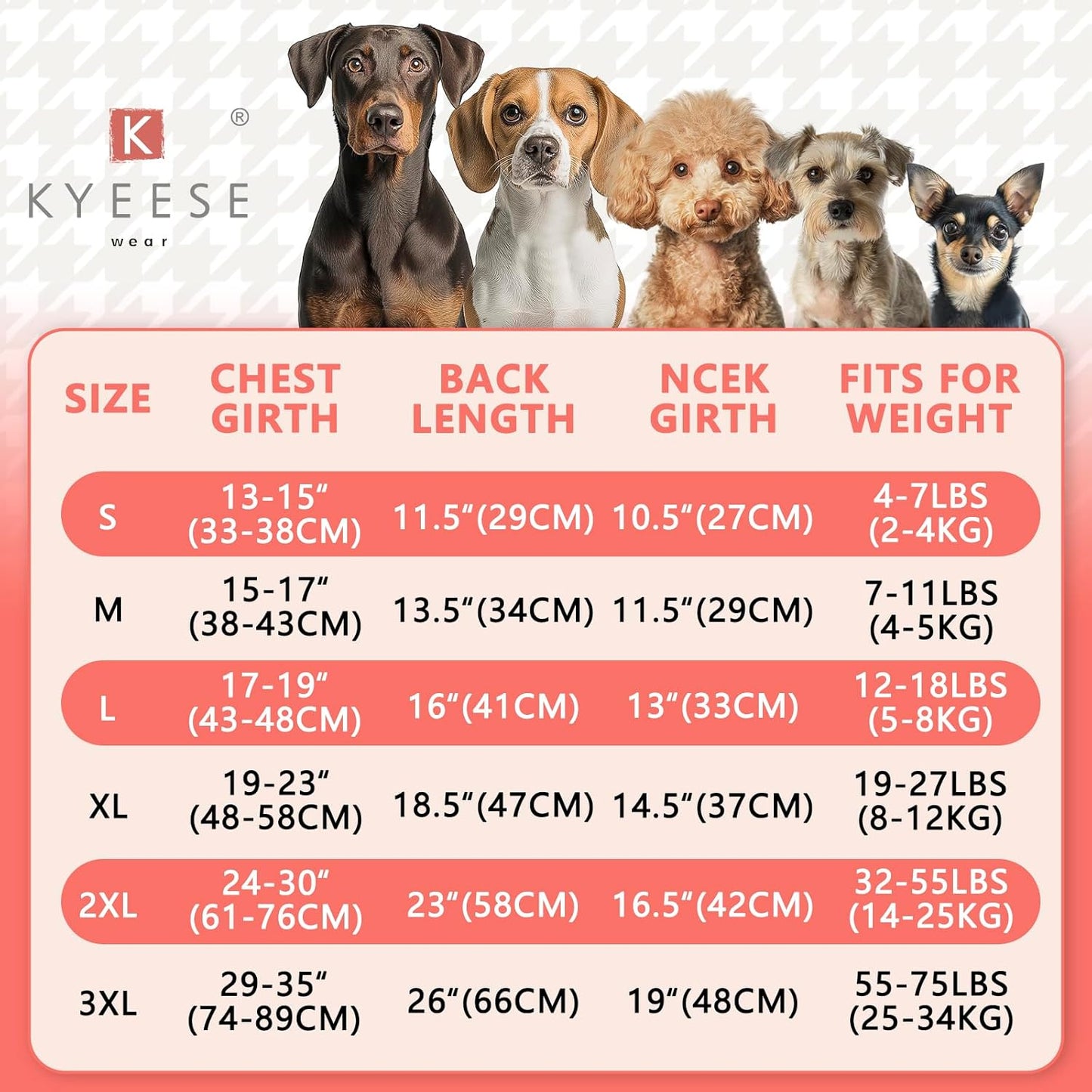 KYEESE 2Pack Dog Sweater Warm Dogs Clothes Stretchy Pet Sweater Large Size Pets Soft Pet Sweatshirt Pullover Turtleneck Pets Coats Dog Sweaters for Large Dogs