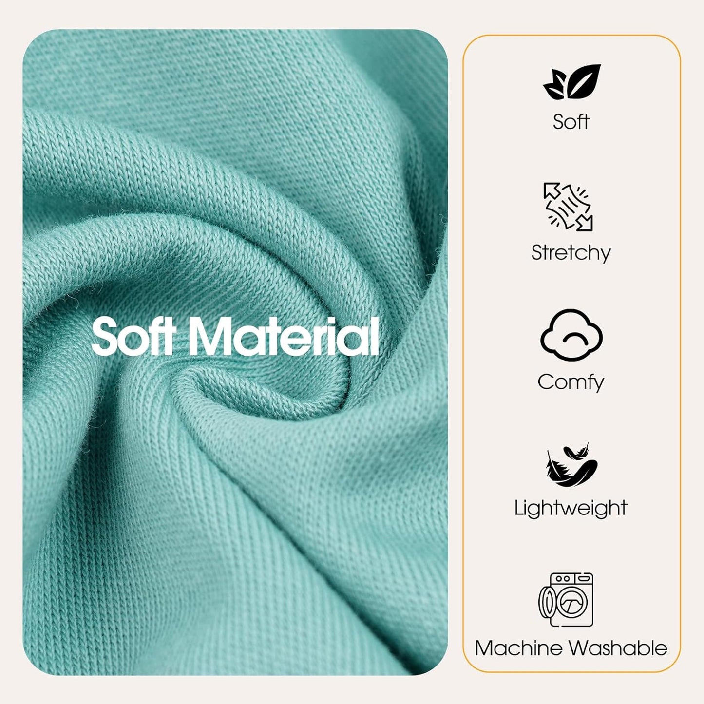 Medium Dog Pajamas with Back Zipper & Adjustable Drawstrings, Soft Dog Onesie Pjs, Easy On/Off Comfy Anti-Licking Dogs Outfits Jammies Shedding Suits, Beagle, Springer Spaniel, Green L