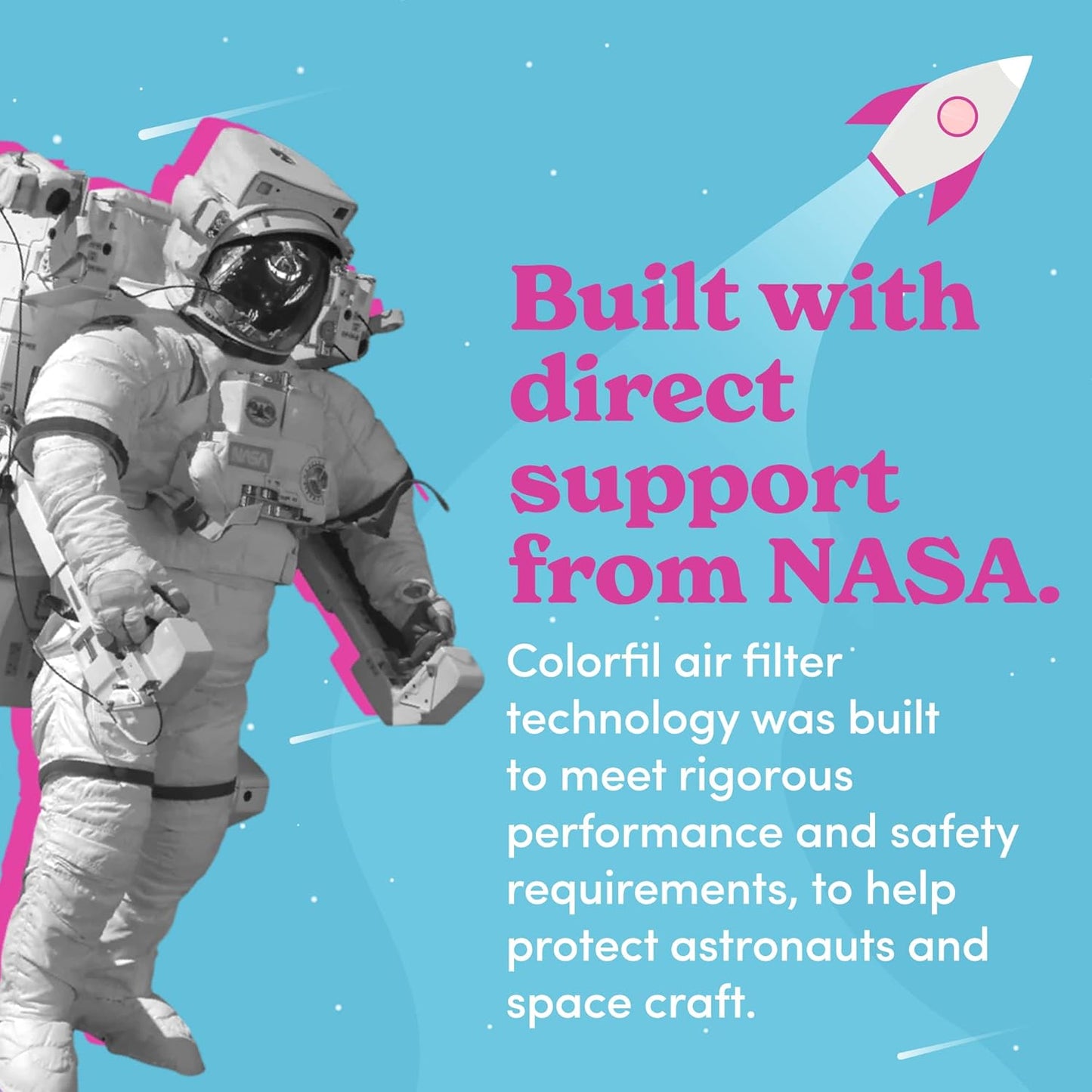 Colorfil 12x12x1 Air Filter (4-Pack) | Made in the USA | Color Changing | Remove Cat and Dog Odor | MERV 8 for Pet Hair Dander and Dust | 11.75"x11.75"x0.75" Exact Size