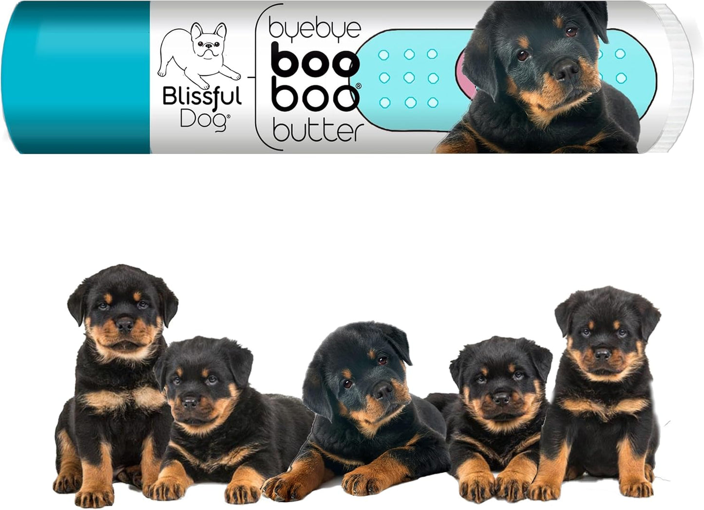 The Blissful Dog .15 oz Tube Rottweiler Booboo Butter