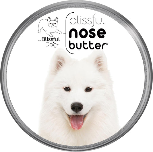 The Blissful Dog Samoyed Unscented Nose Butter - Dog Nose Butter, 4 Ounce