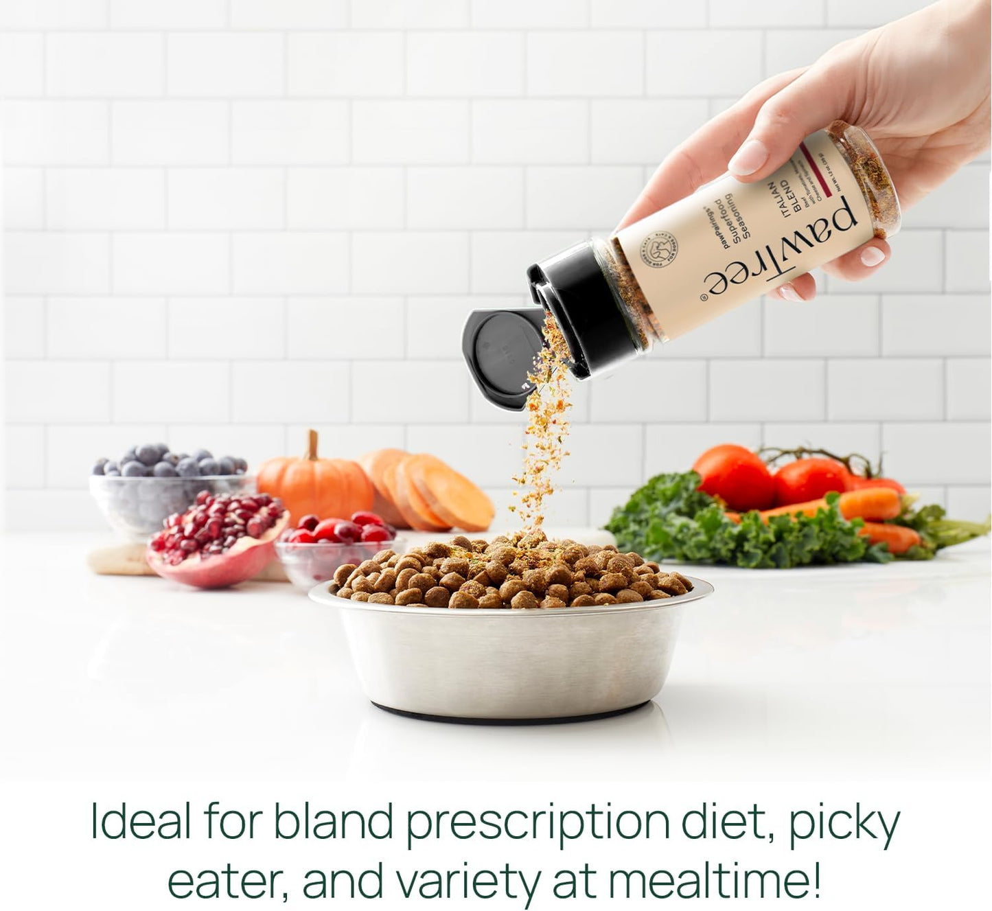 pawTree Food Toppers for Dogs & Cats - Boost Your Pet's Mealtime with These Delicious Pet Food Seasonings - Dry Mixers and Seasonings - Flavor Enhancer for Picky Eaters & Appetite Stimulation