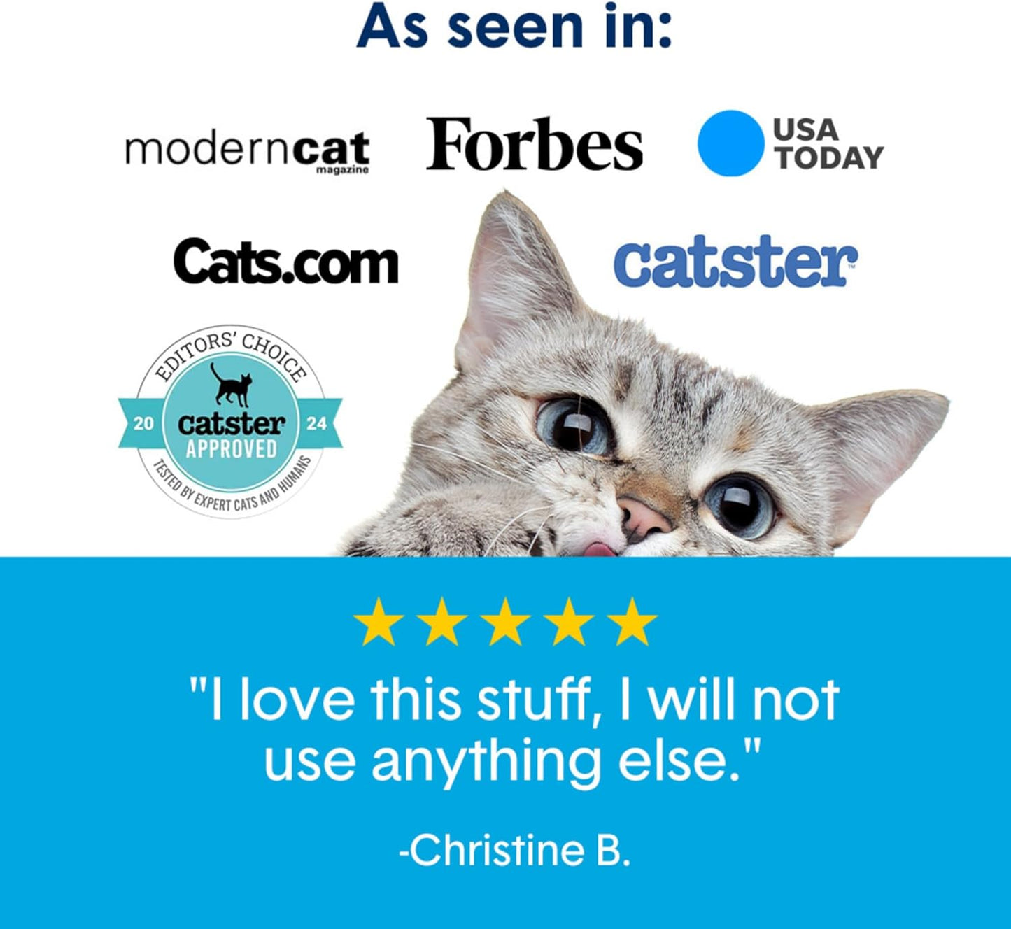 Boxie® Unscented 30 Day Natural Odor Control Cat Litter, 6.5lb Lightweight Plant Based Kitty Litter