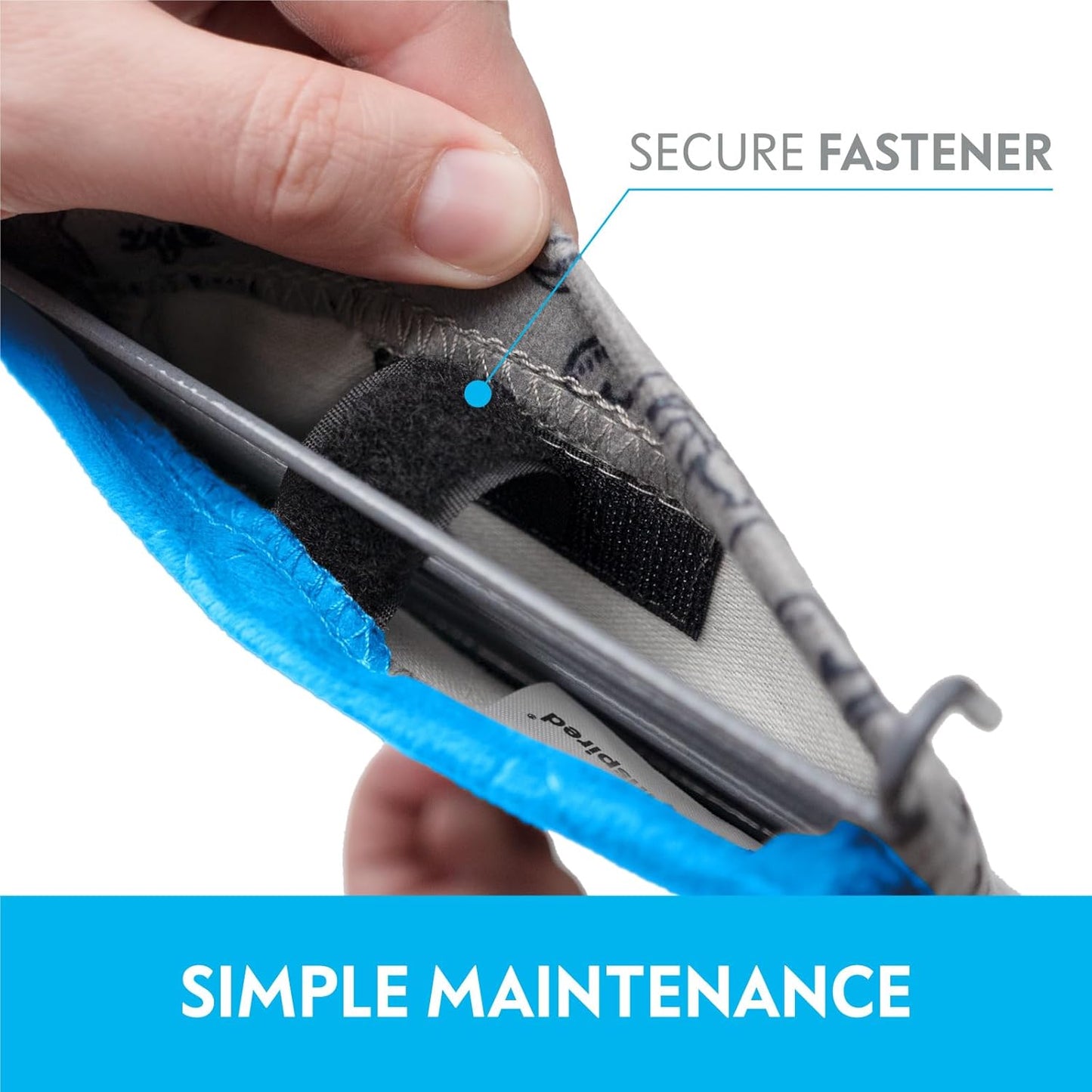 Paw Inspired Fitted Fleece Liner for Ferret Nation, Critter Nation Cage for Ferrets, Rats, Chinchillas, Hedgehogs & Other Small Animals (Blue, Ramp Cover)