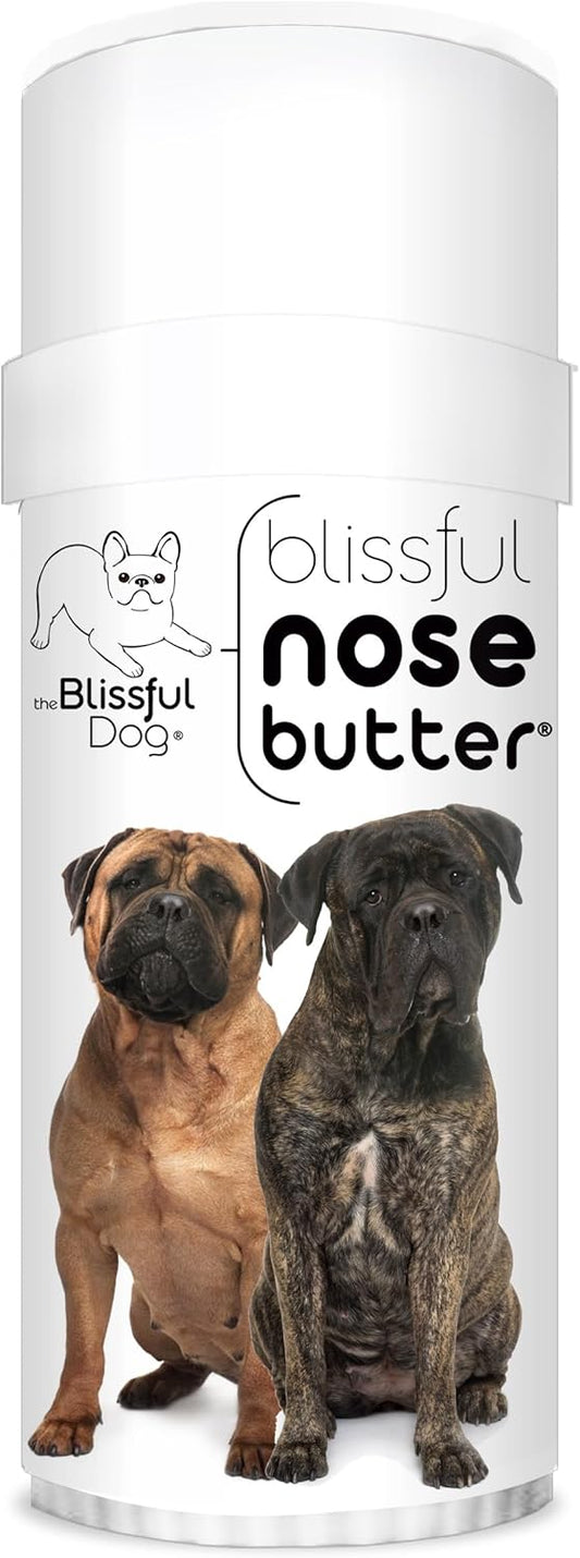 The Blissful Dog Bullmastiff Unscented Nose Butter - Dog Nose Butter, 2 Ounce
