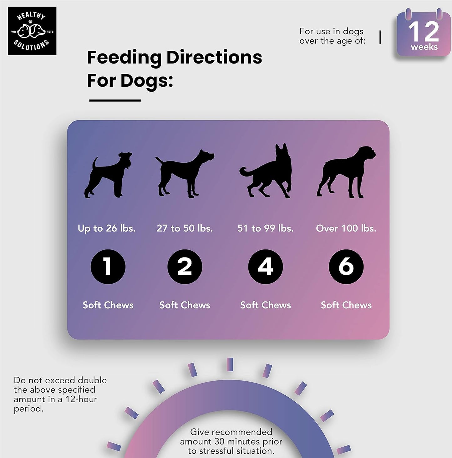 Calming Chews for Dogs - Dog Calming Treats for Anxiety & Stress Relief with Melatonin and Ginger - Aid with Storms, Grooming, Fireworks, Separation, Travel, Motion Sickness, & Sleep - 120 Chews