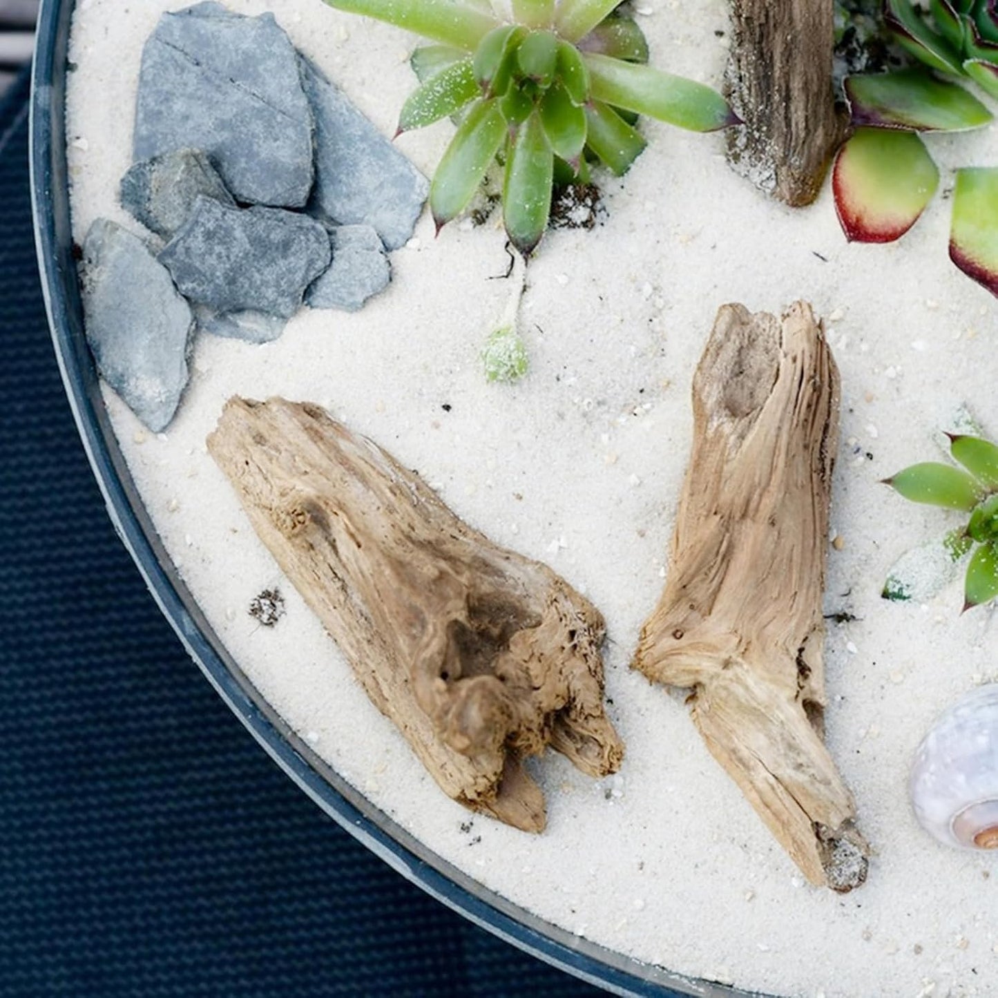 5 lbs Aquarium White Sand, 0.8-2 mm Mini Aquarium Gravel. Coarse Sand for Fish Tank, Paintings, Succulent Plants Potted, Fire Pits, Candle, Vase Filler and Crafts