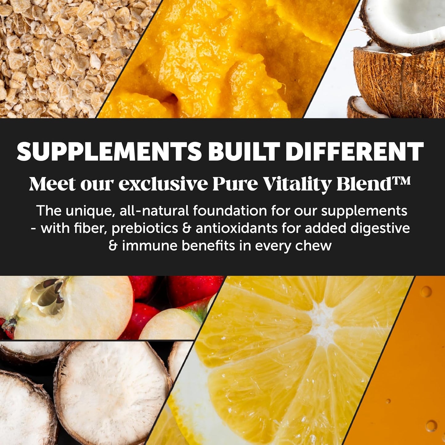 Probiotics for Dogs - Digestive Enzymes Promotes Gut Health, Dog Probiotics for Diarrhea & Bowel Support, Prebiotics for Immunity Health & Itch Relief (Pumpkin 180 ct)