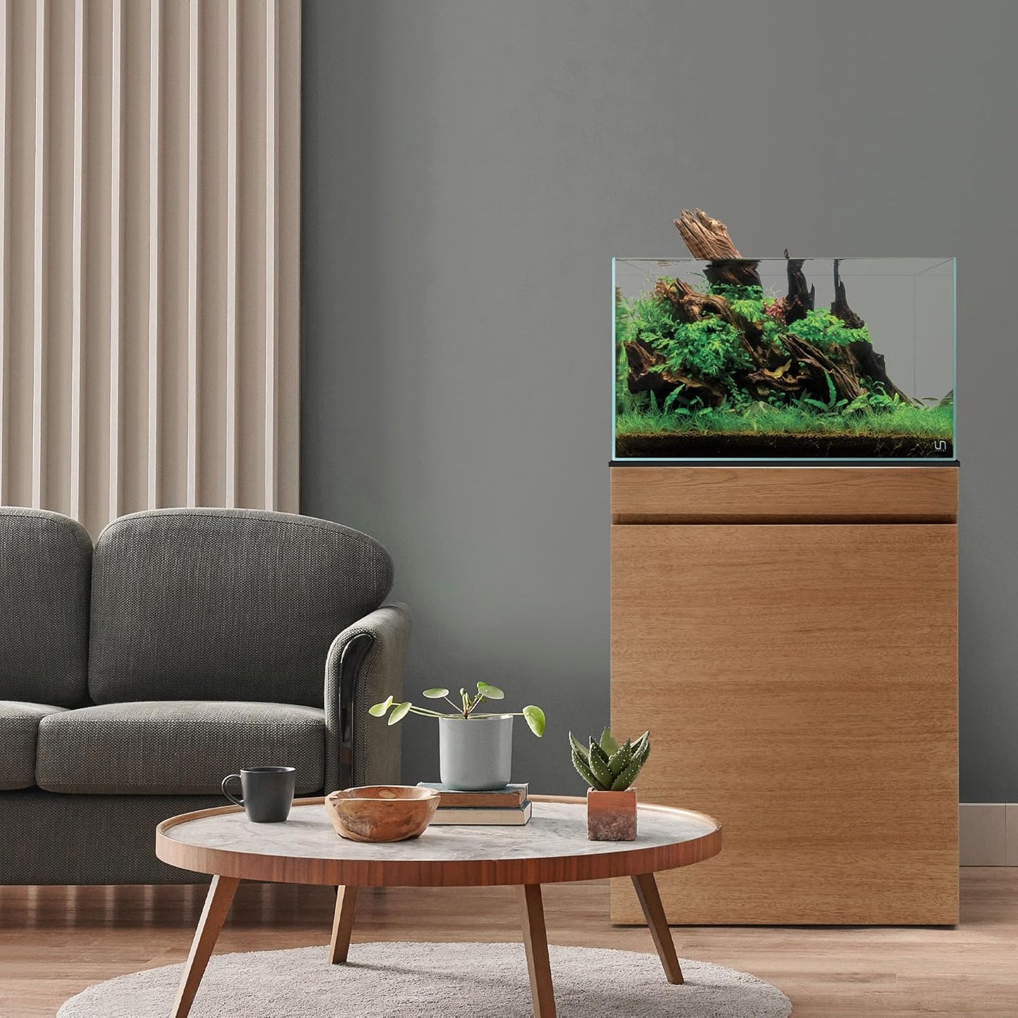 Ultum Nature Systems Controsoil - Freshwater Aqua Soil Substrate for Fish, Shrimp, Live Plant Propagation and Aquascaping - 6.8pH Low Ammonia, Volcanic Ash - Brown, Normal (3 Liter | 6LB)