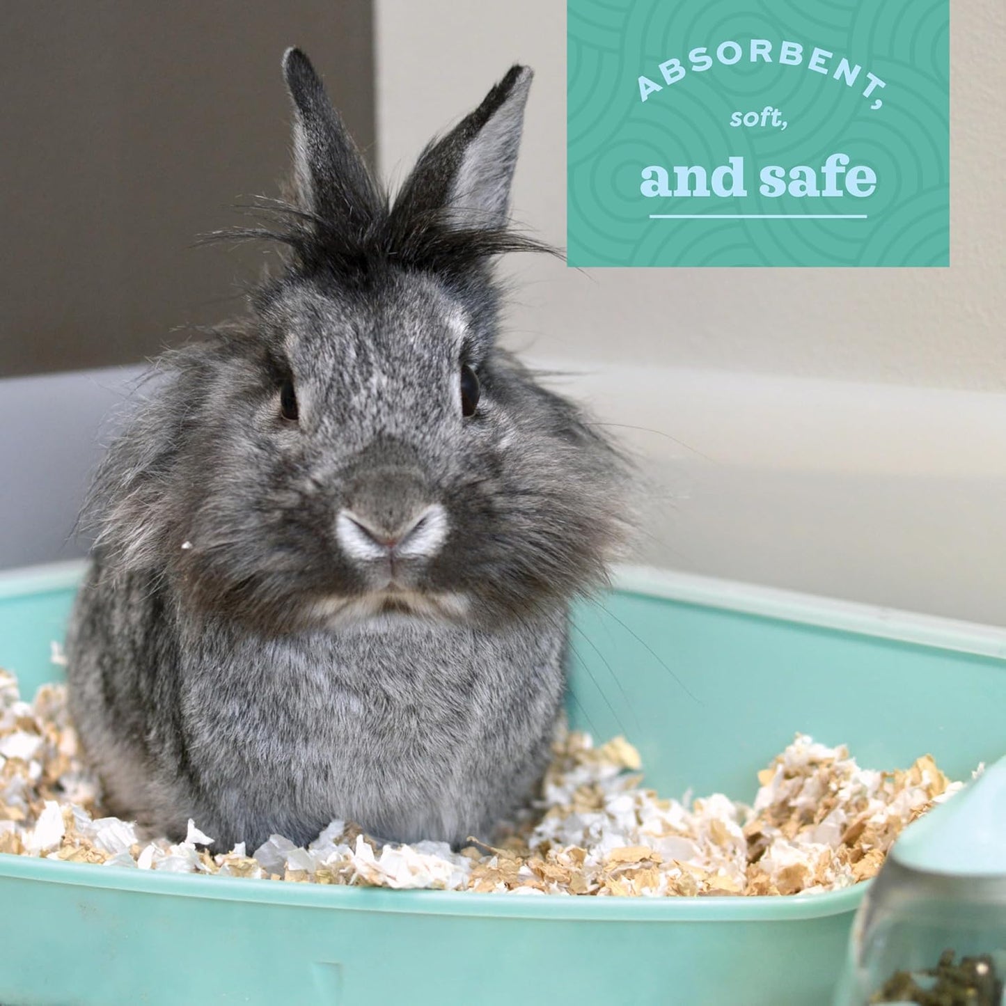 Oxbow Pure Comfort Bedding, Rabbit, Hamster, & Guinea Pig Bedding, Bunny Supplies for Litter Box, Pet Safe, 99.9% Non-Dust, Bunny Litter Box, Natural, 28 Liter Bag