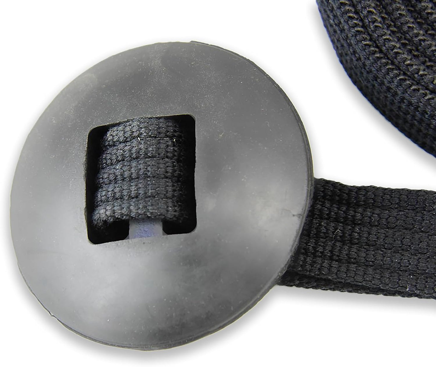 Southwestern Equine Lunge Line for Horses Cotton Horse Lunge Line with Bolt Snap & Rubber Stop (Black, 24')