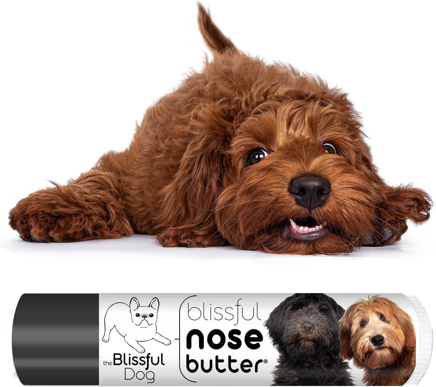 The Blissful Dog Labradoodle Unscented Nose Butter - Dog Nose Butter, 0.50 Ounce