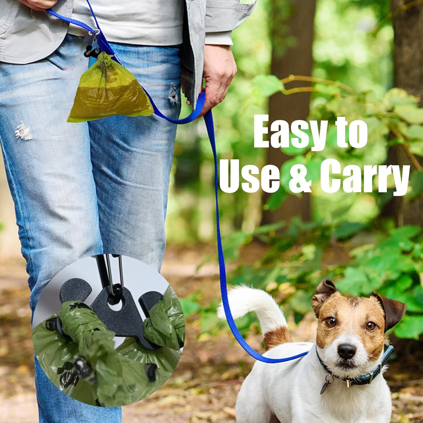 Dog Poop Bag Holder for Leash Attachment Dog Poop Bag Dispenser Dog Waste Bag Dispensers Dog Poop Bag Holders Fit Dog Leash Accessory With Hand Free Holder Carriers (Black) Pink