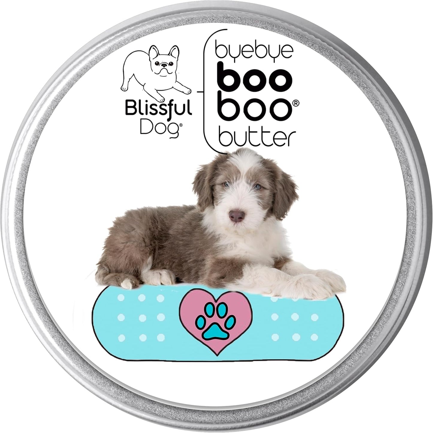 The Blissful Dog Bearded Collie Boo Boo Butter, 8 Ounce