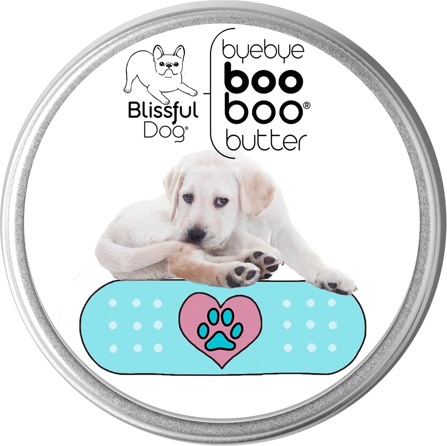 The Blissful Dog 4 oz TIN Labrador Retriever Booboo Butter