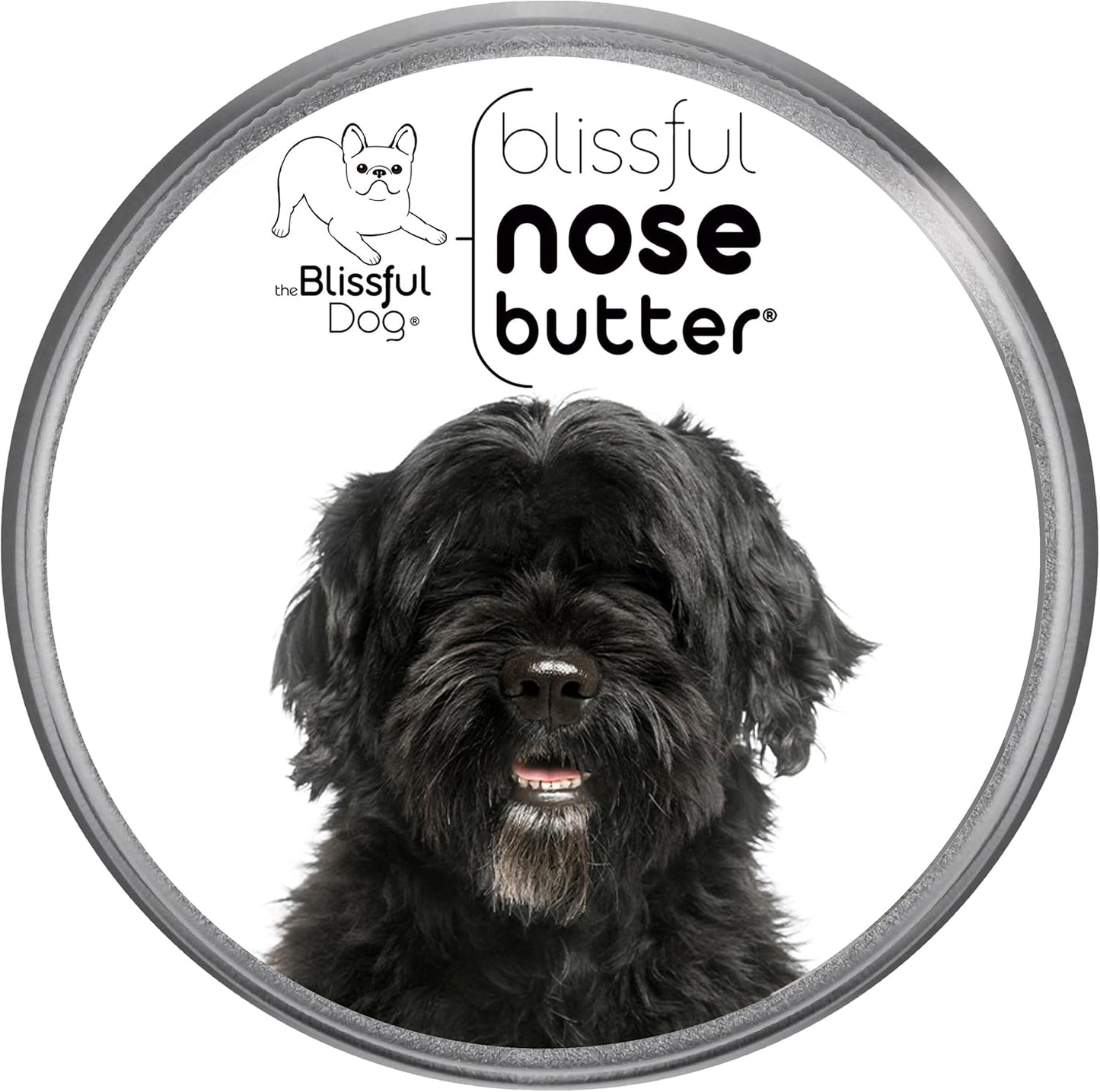 The Blissful Dog Portuguese Water Dog Unscented Nose Butter - Dog Nose Butter, 4 Ounce