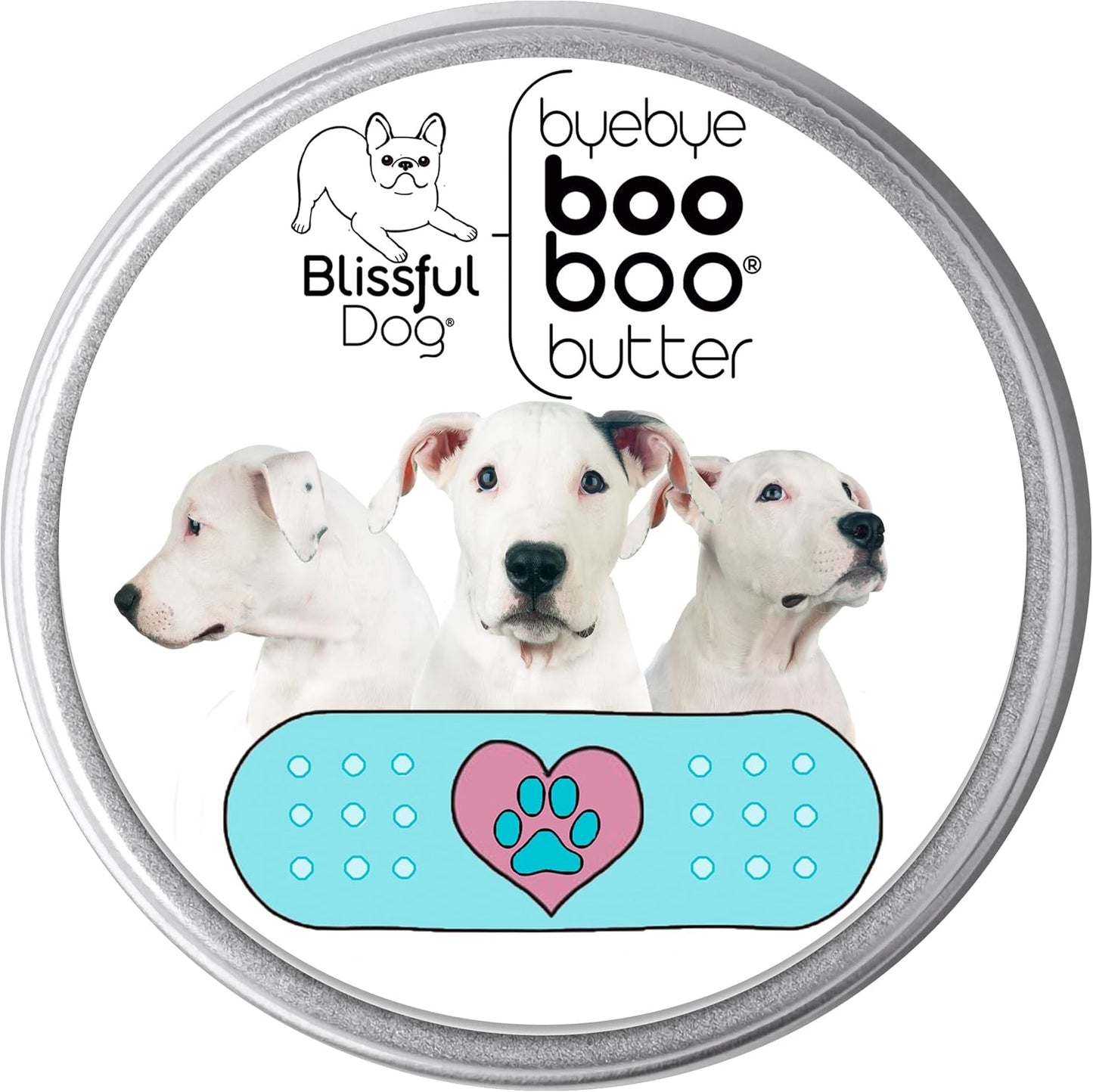 The Blissful Dog Dogo Argentino Boo Boo Butter, 2-Ounce