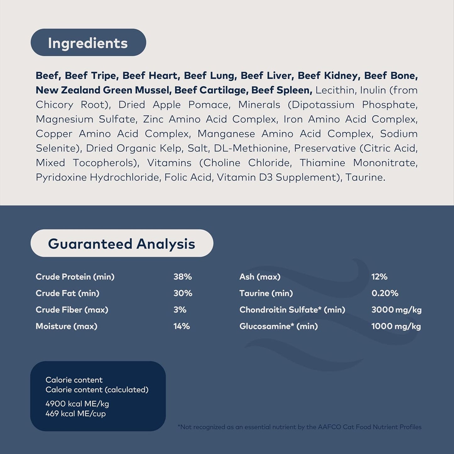 ZIWI Peak Air-Dried Cat Food – Beef - All Natural, High Protein, Grain Free, Limited Ingredient w/ Superfoods (14oz)