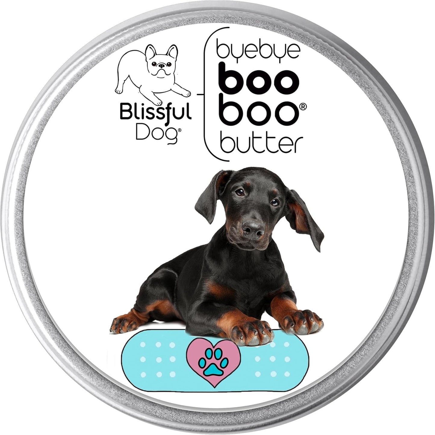 The Blissful Dog Doberman Pinscher Boo Boo Butter, 2-Ounce