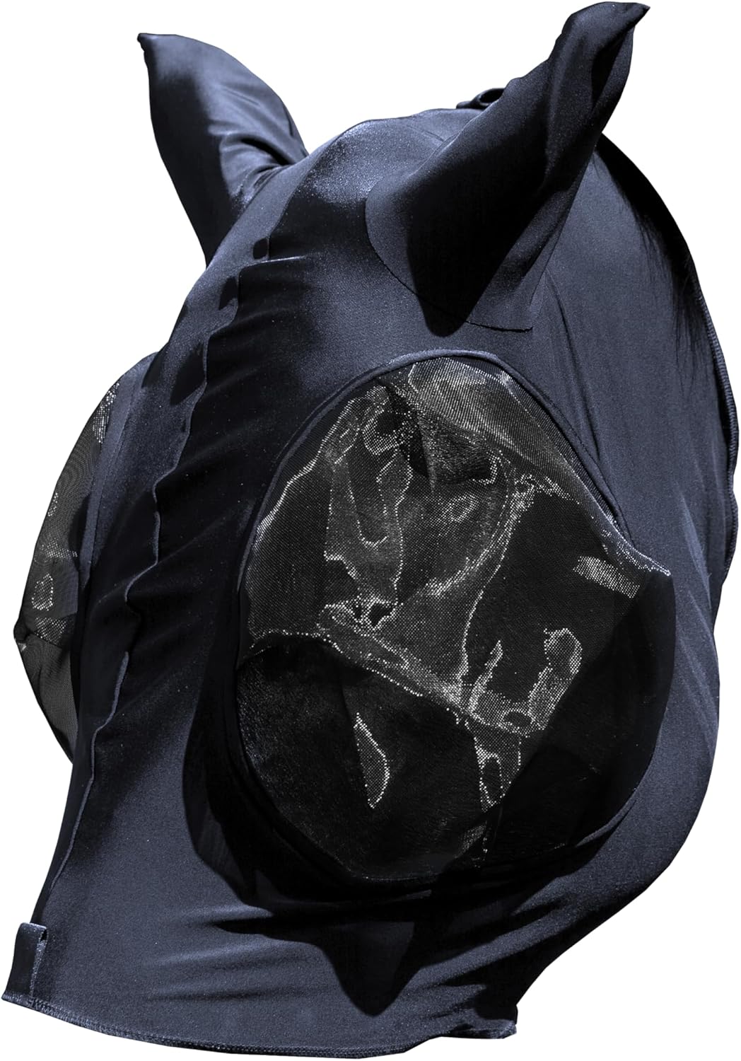 Equinavia Bug Out Fly Mask | Against Flies, Insects, UV Rays - Carbon Grey - Cob