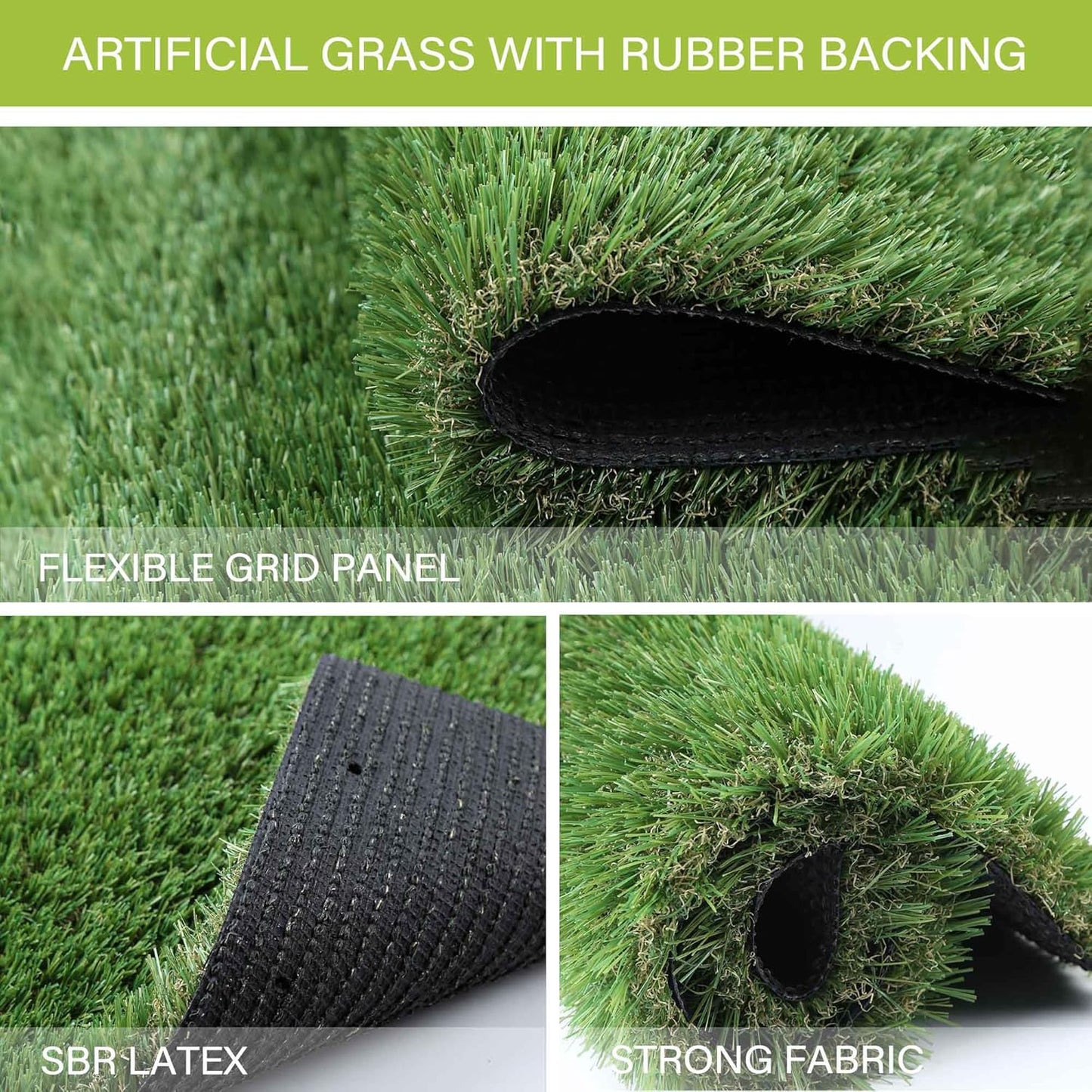 Dog Pee Grass, Artificial Grass for Dogs, Fake Grass for Dogs Potty Training, Extra Large Dog Pads 5x8ft , Housebreaking Supplies, Indoor Outdoor Turf Grass, Washable Reusable