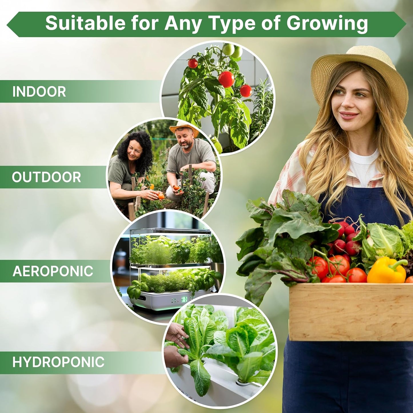 Organo Republic 40 Vegetable Seeds Variety Pack - 26000 Non GMO Heirloom Seeds for Planting Vegetables & Fruits in Bulk Individual Seed Packets, Home Garden Seeds for Hydroponic, Indoor & Outdoors